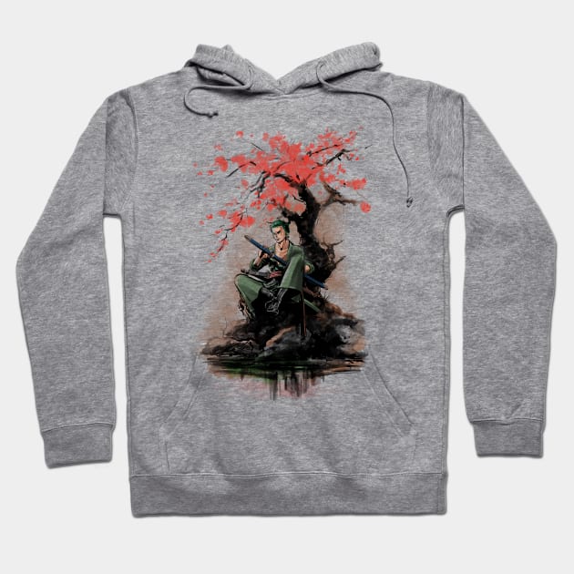 Pirate hunter under the tree Hoodie by ddjvigo